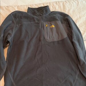 The North Face Black Quarter-Zip Fleece